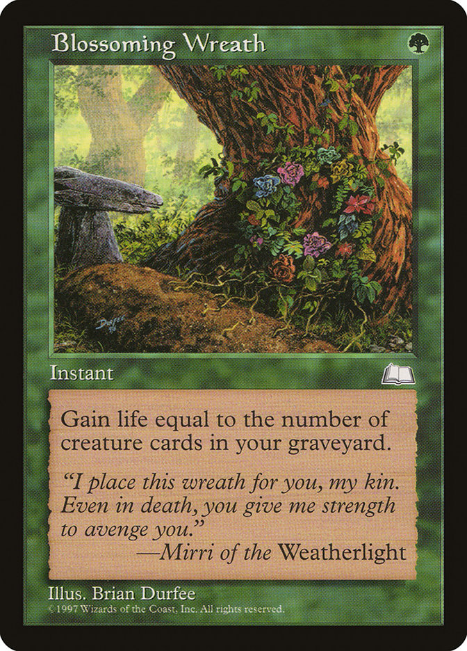 MTG: Weatherlight 120: Blossoming Wreath 