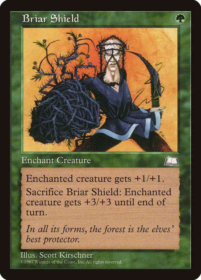 MTG: Weatherlight 121: Briar Shield 