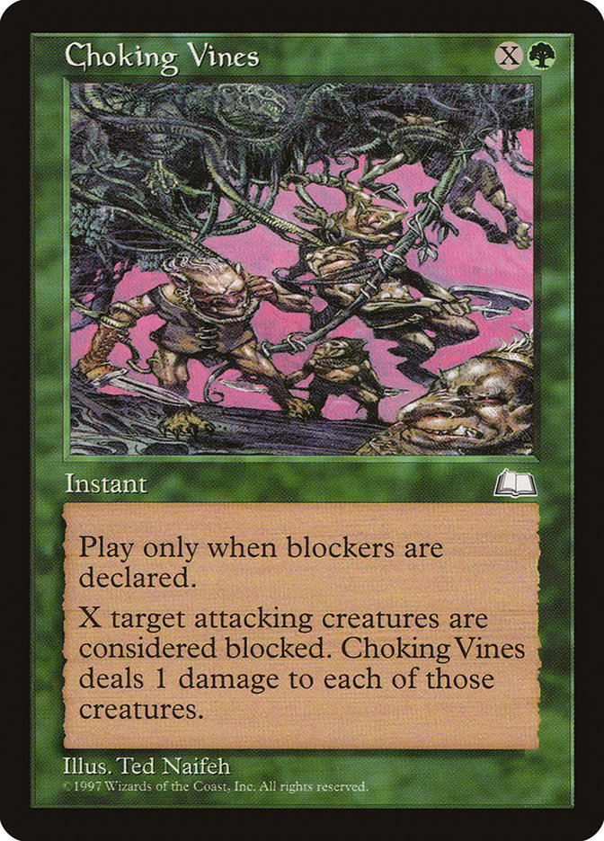 MTG: Weatherlight 123: Choking Vines 