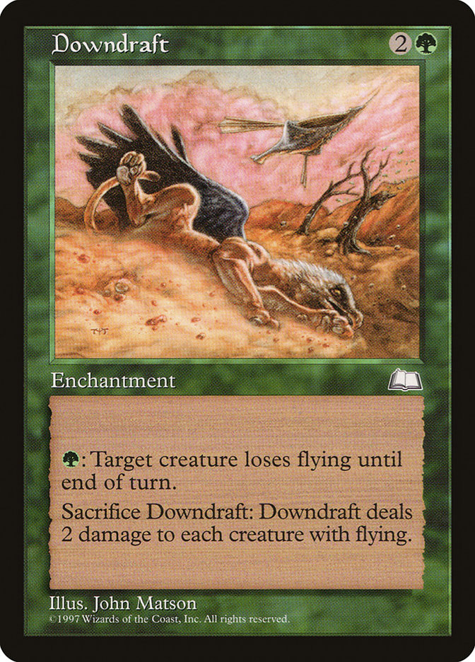 MTG: Weatherlight 125: Downdraft 