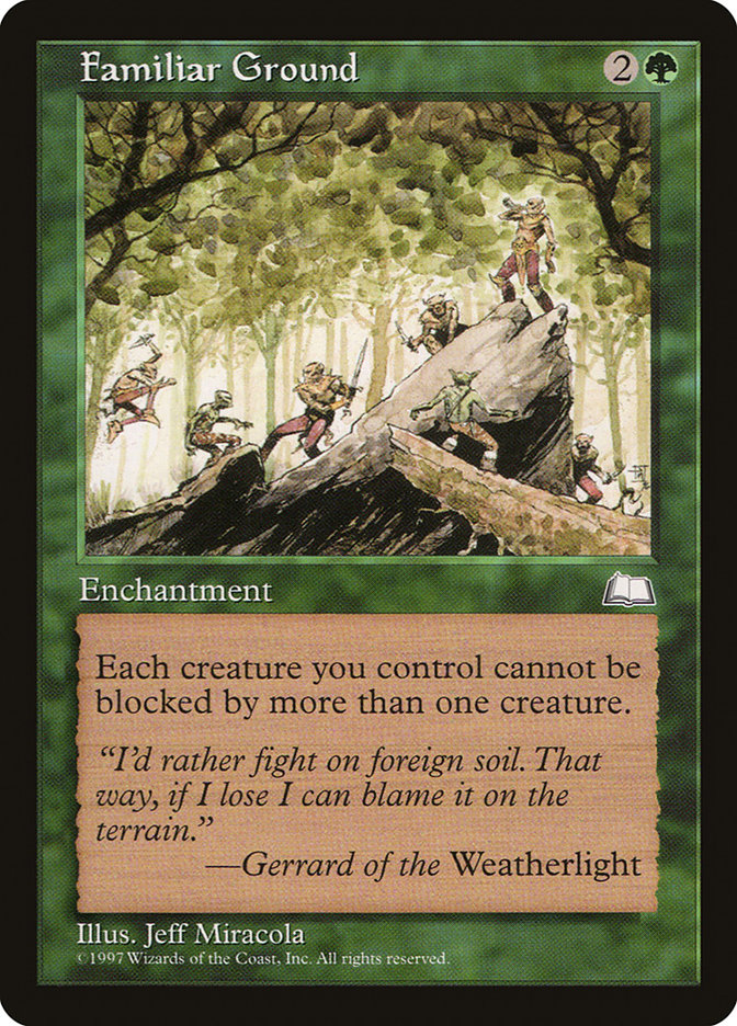 MTG: Weatherlight 127: Familiar Ground 