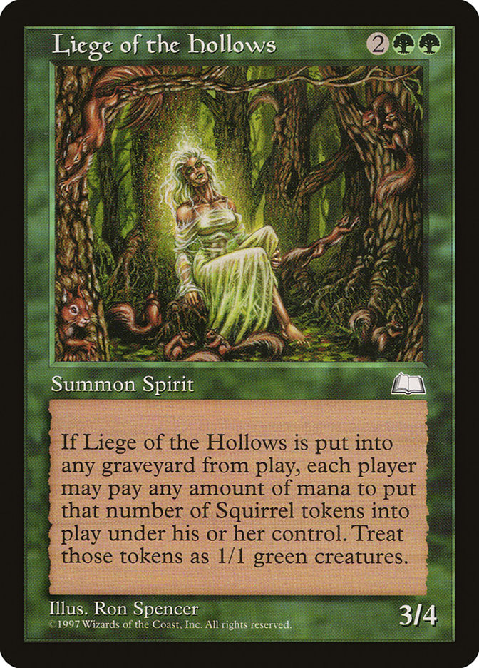 MTG: Weatherlight 131: Liege of the Hollows 