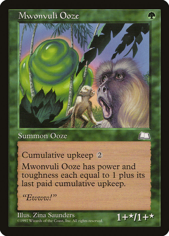 MTG: Weatherlight 135: Mwonvuli Ooze 