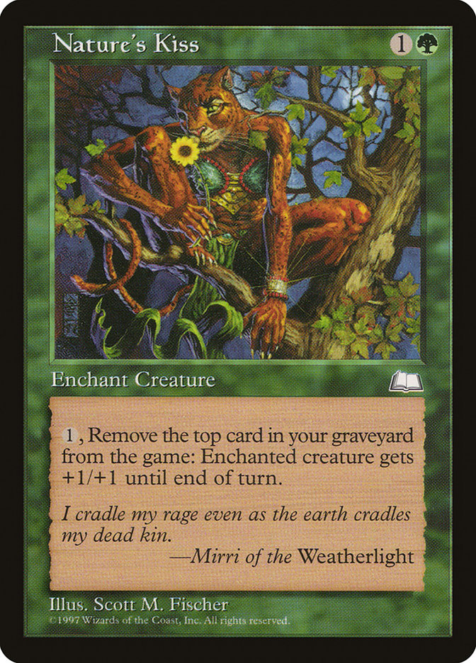MTG: Weatherlight 136: Natures Kiss 