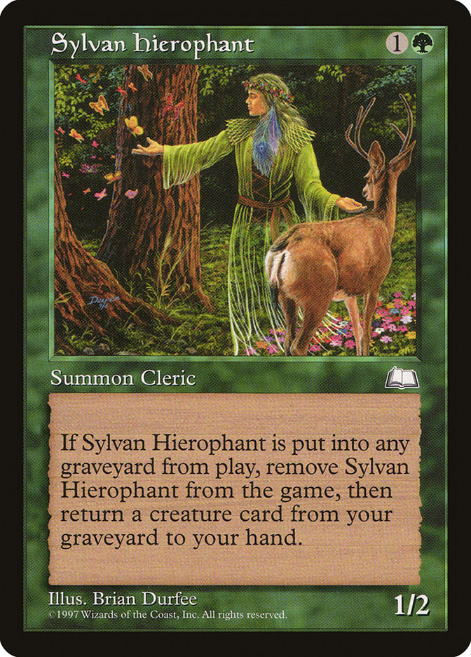 MTG: Weatherlight 141: Sylvan Hierophant 