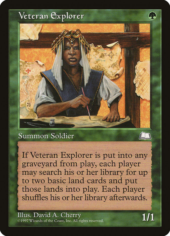 MTG: Weatherlight 144: Veteran Explorer 