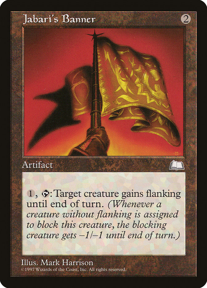MTG: Weatherlight 150: Jabaris Banner 
