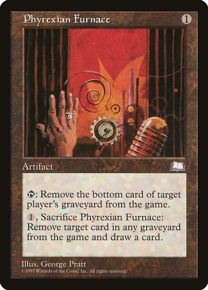 MTG: Weatherlight 155: Phyrexian Furnace 