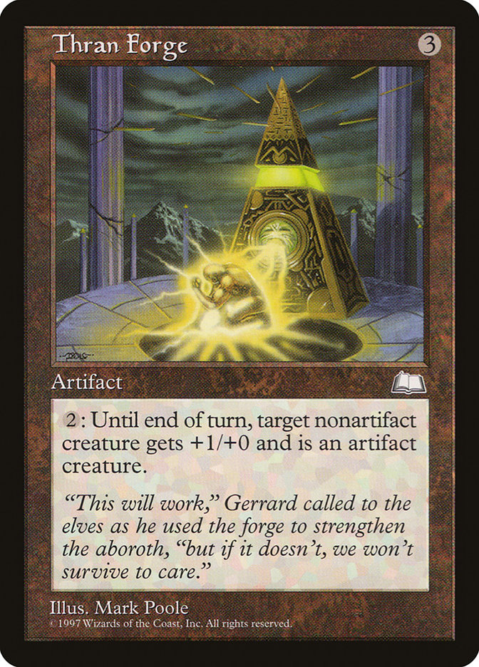 MTG: Weatherlight 159: Thran Forge 
