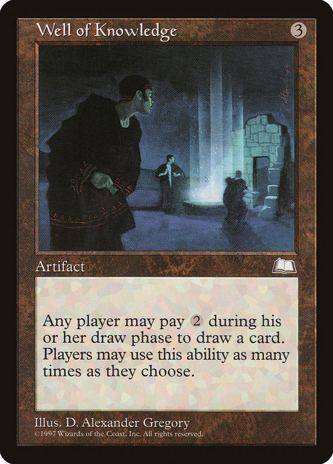 MTG: Weatherlight 162: Well of Knowledge 