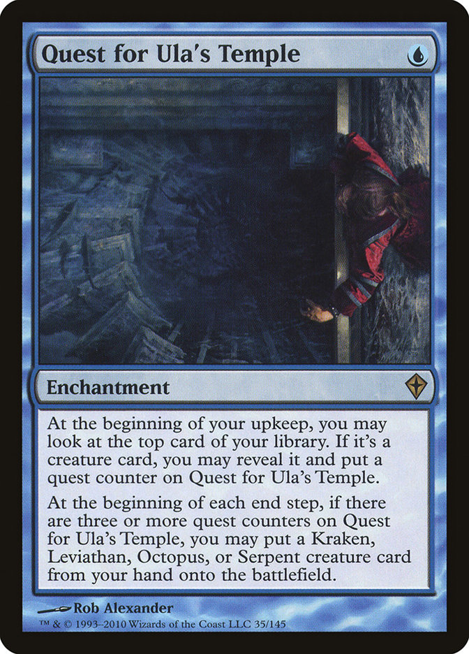 MTG: Worldwake 035: Quest for Ulas Temple 