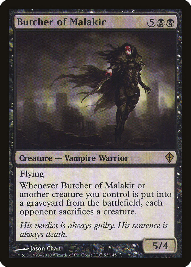 MTG: Worldwake 053: Butcher of Malakir 