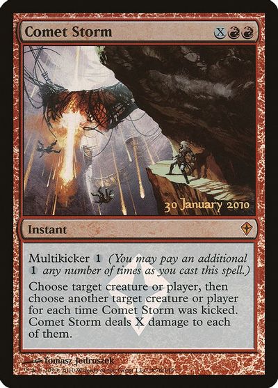 MTG: Worldwake 076: Comet Storm - Prerelease Foil 