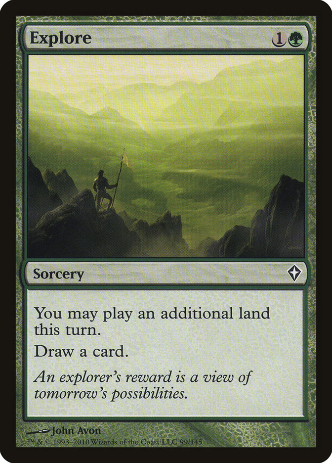 MTG: Worldwake 099: Explore 