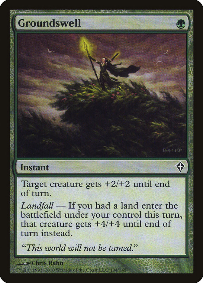MTG: Worldwake 104: Groundswell 