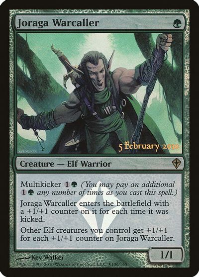 MTG: Worldwake 106: Joraga Warcaller - Event Foil 