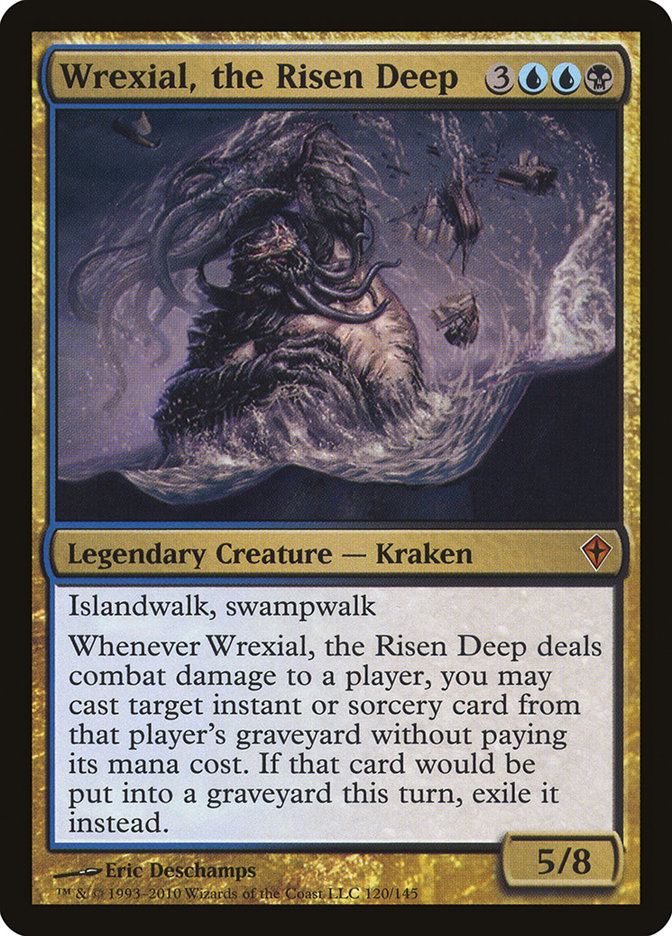 MTG: Worldwake 120: Wrexial, the Risen Deep 
