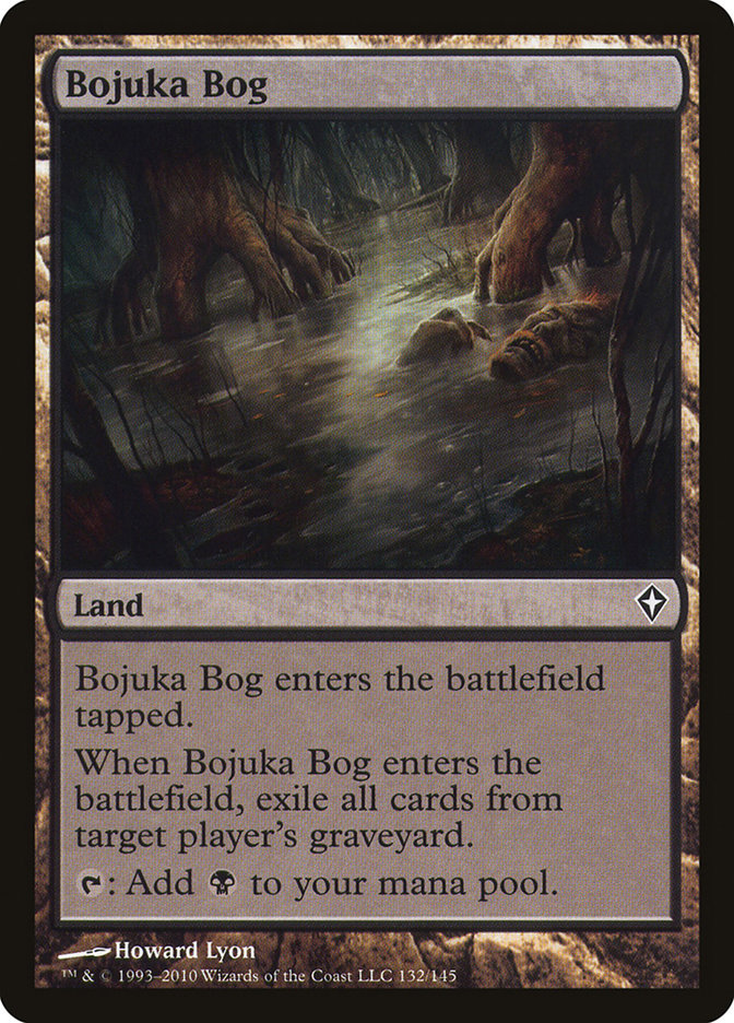 MTG: Worldwake 132: Bojuka Bog 