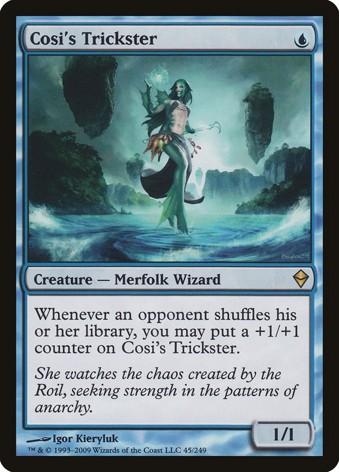 MTG: Zendikar 045: Cosis Trickster 