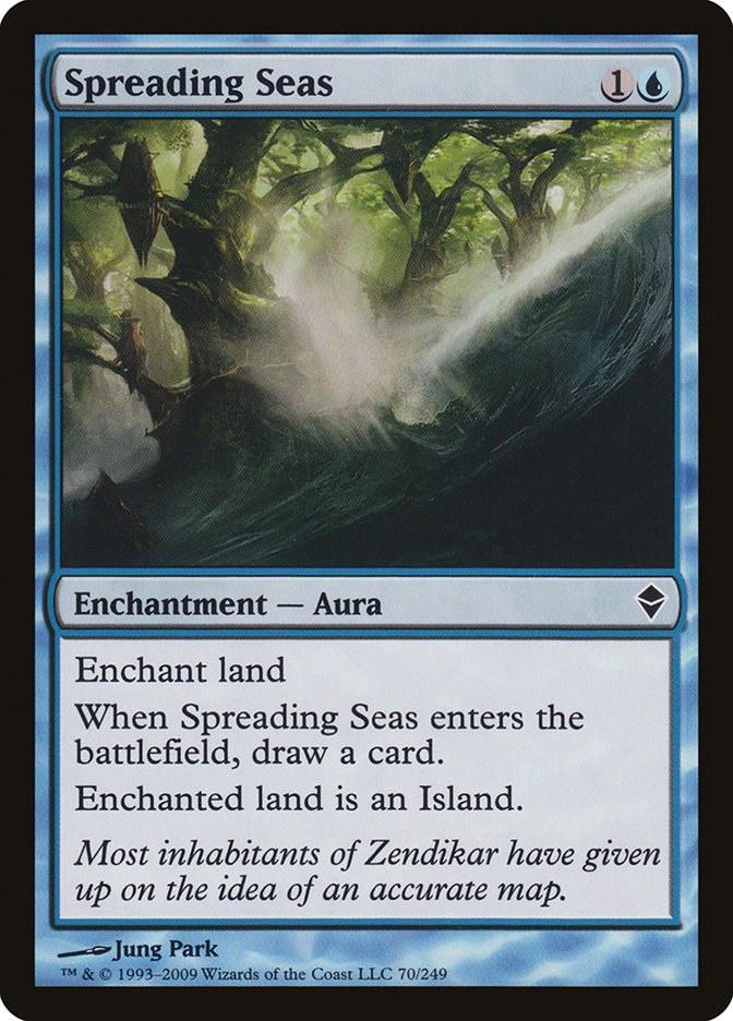 Magic: Zendikar 070: Spreading Seas 