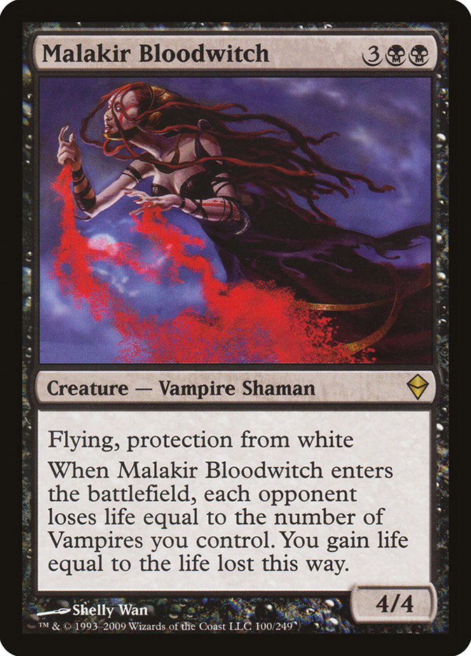 MTG: Zendikar 100: Malakir Bloodwitch 