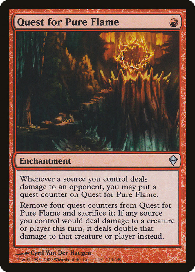 MTG: Zendikar 144: Quest for Pure Flame 