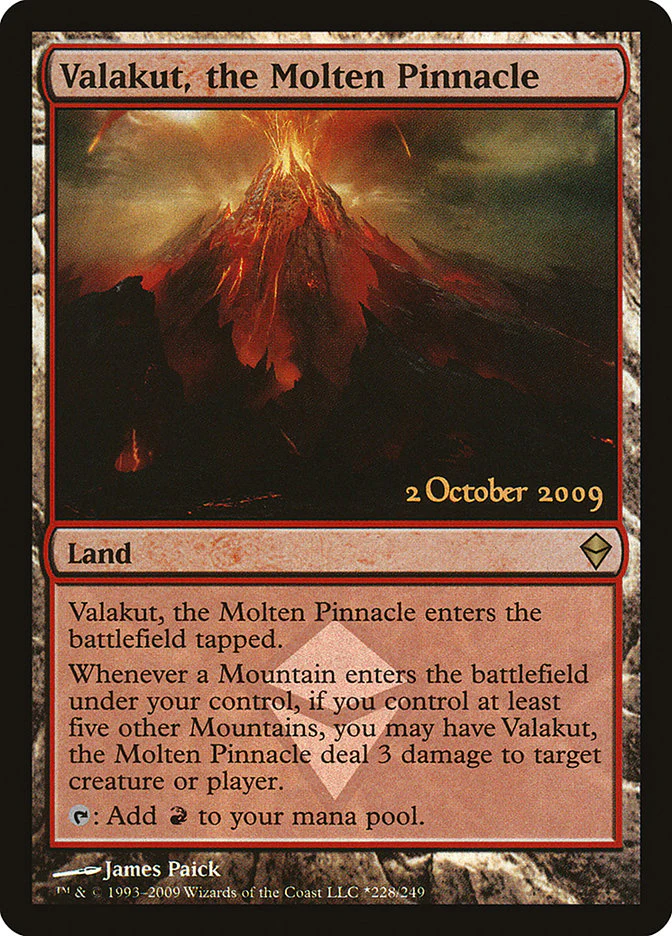MTG: Zendikar: Valakut the Molten Pinnacle (Launch Promo) 