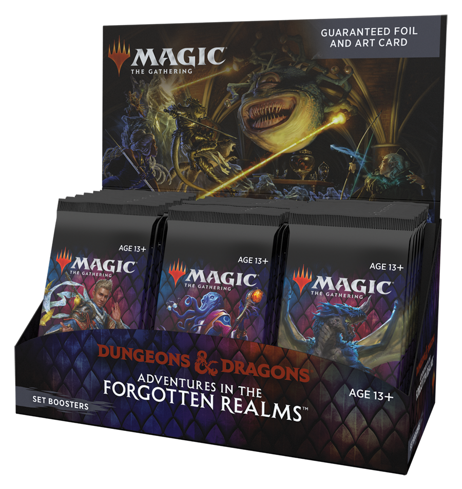 Magic the Gathering: Dungeons & Dragons: Adventures in the Forgotten Realms: SET BOOSTER PACK  