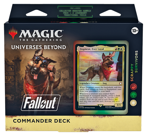 MTG: Universes Beyond: Fallout: Commander Deck: Scrappy Survivors 