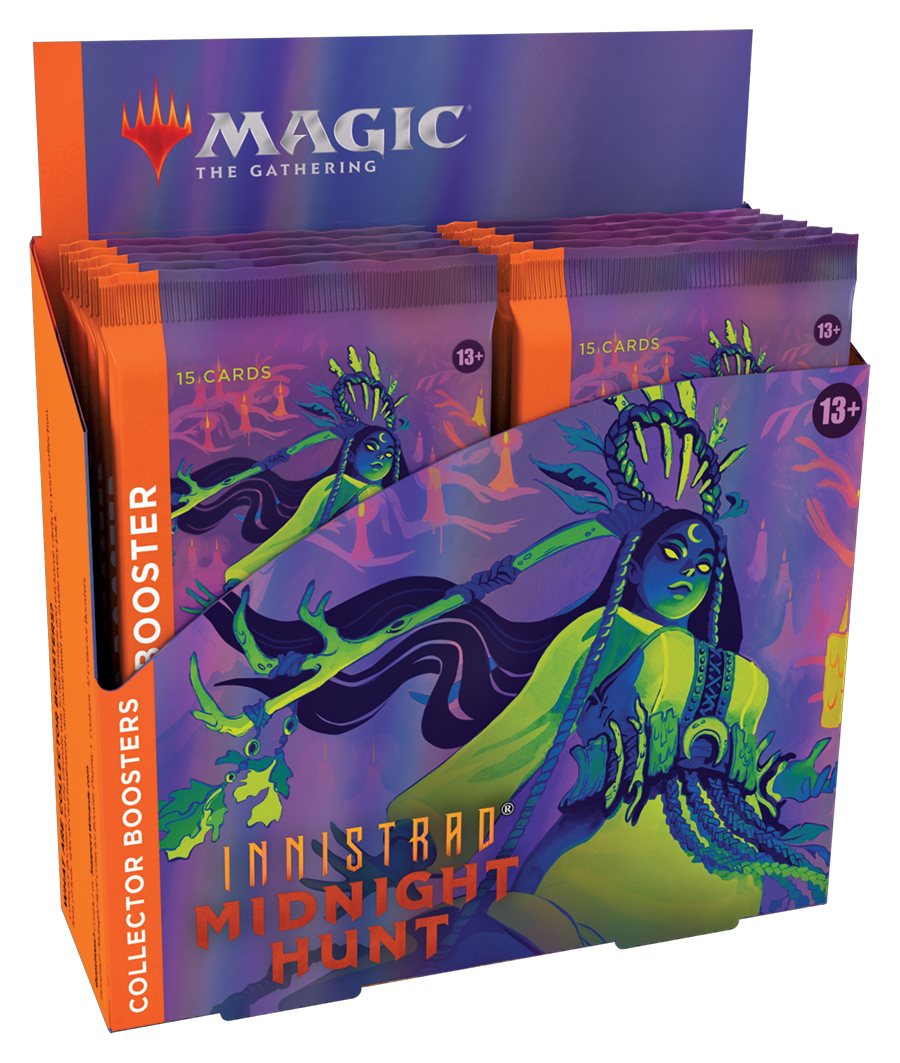 Magic the Gathering: Innistrad: Midnight Hunt: Collectors Booster Box 