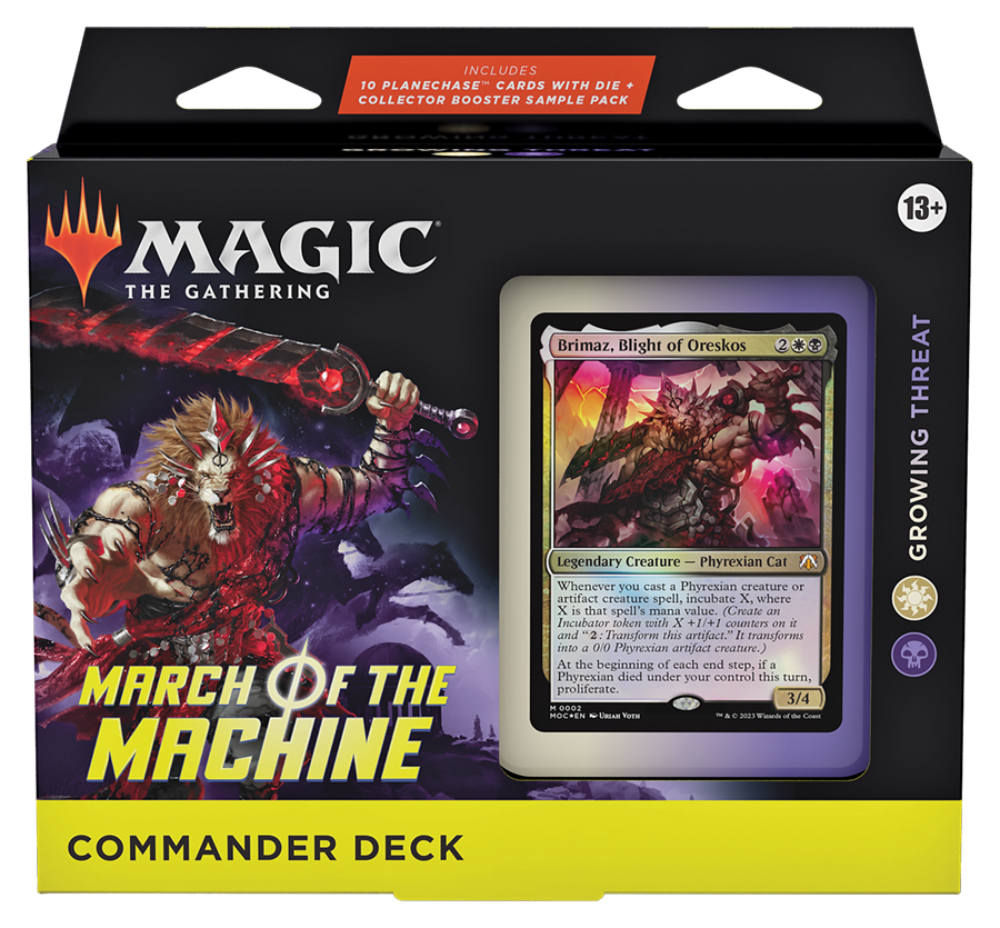 Magic the Gathering: March of the Machine: Commander Deck: Growing Threat  