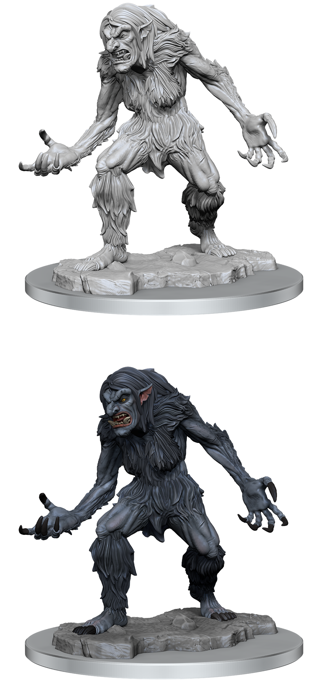 Dungeons & Dragons Nolzur’s Marvelous Miniatures: Ice Troll Female 
