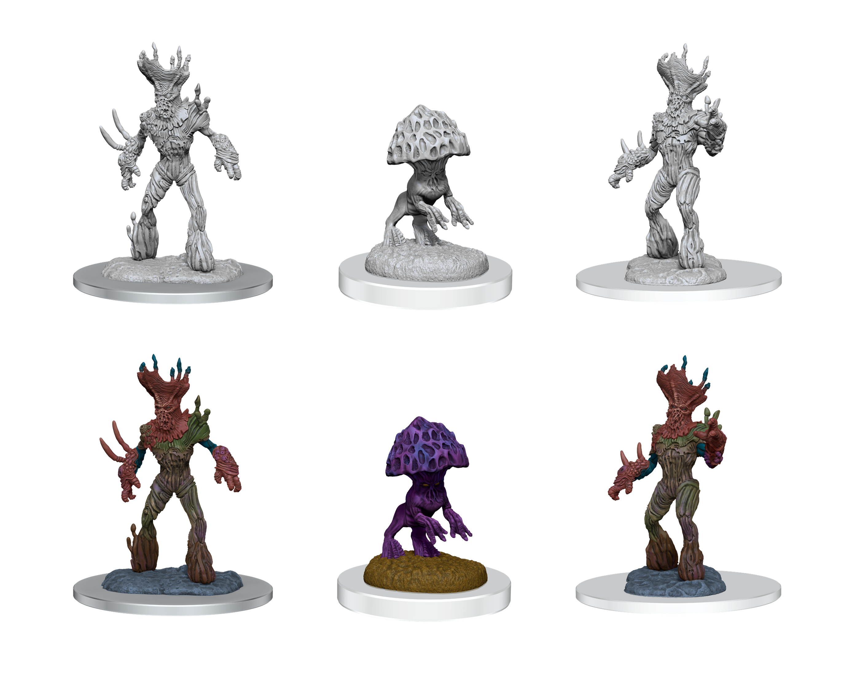 Dungeons & Dragons Nolzur’s Marvelous Miniatures: Myconid Sovereign/Sprouts 