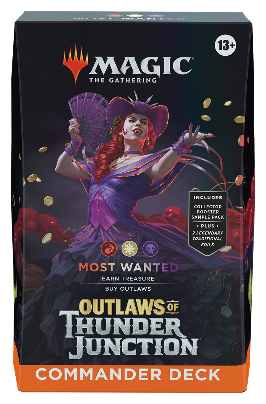 MTG: Outlaws of Thunder Junction: Commander Deck: Most Wanted (DAMAGED) 