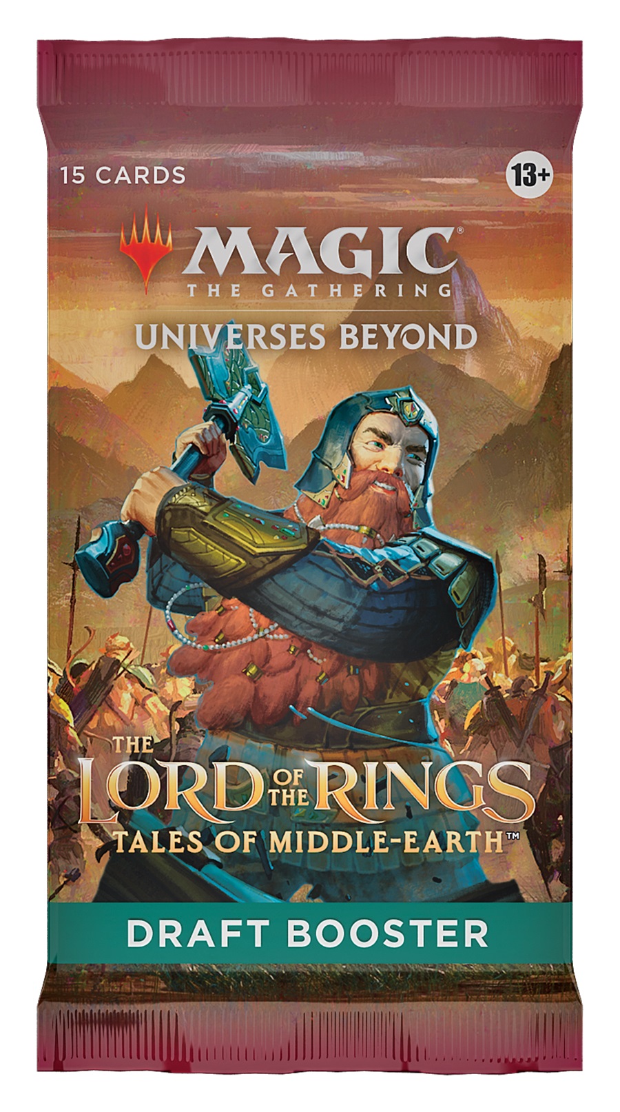 Magic the Gathering: Universes Beyond: The Lord of the Rings: Draft Booster Pack 