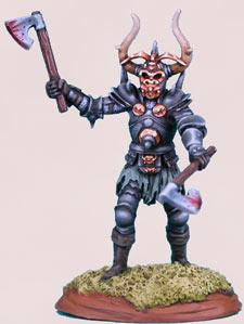 Dark Sword Miniatures: Elmore Masterwork: Male Evil Knight with Axes 