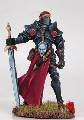 Dark Sword Miniatures: Visions in Fantasy: Male Knight with Weapon Assortment 