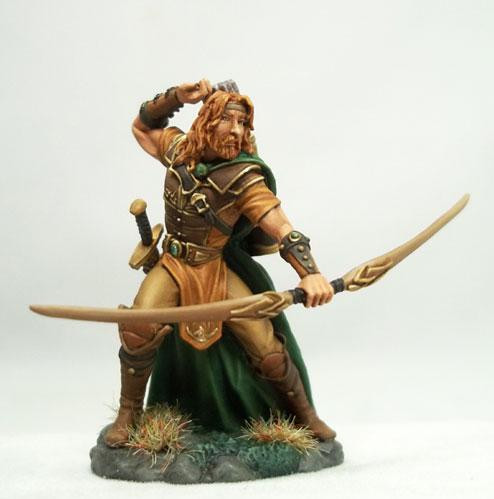 Dark Sword Miniatures: Visions in Fantasy: Male Ranger with Bow 2 