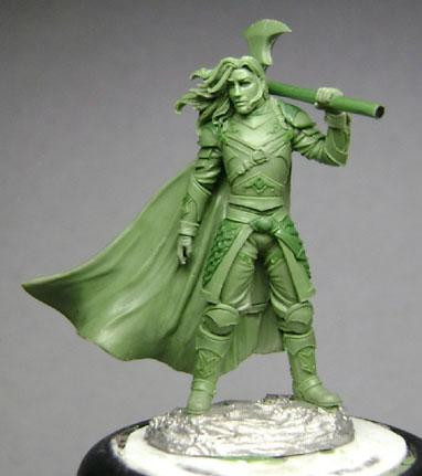 Dark Sword Miniatures: Visions in Fantasy: Male Warrior with Battle Axe 