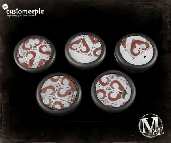 Malifaux Base Top: The Guild 40mm (2) 