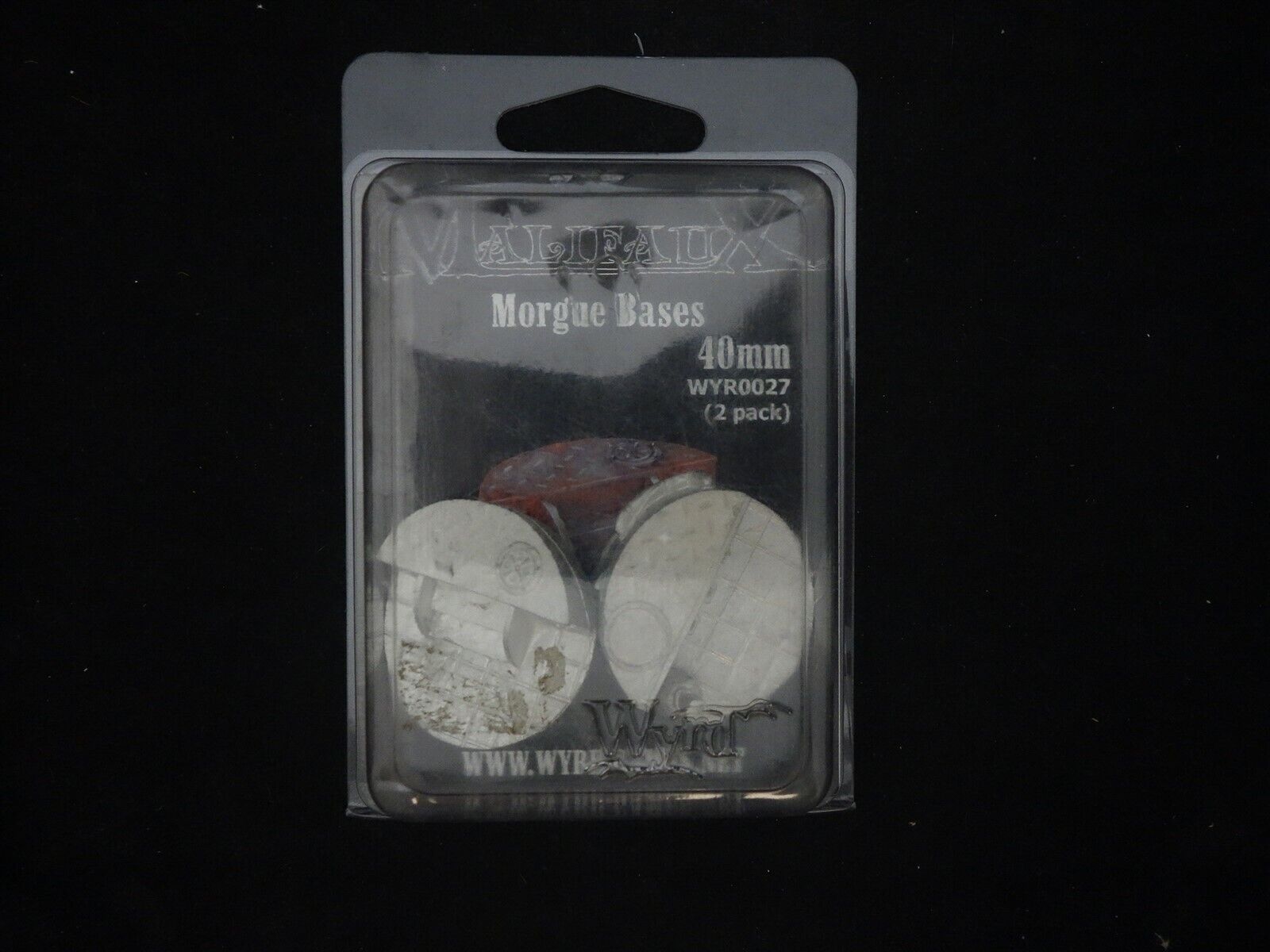 Malifaux: Morgue Bases: 40mm (2) 