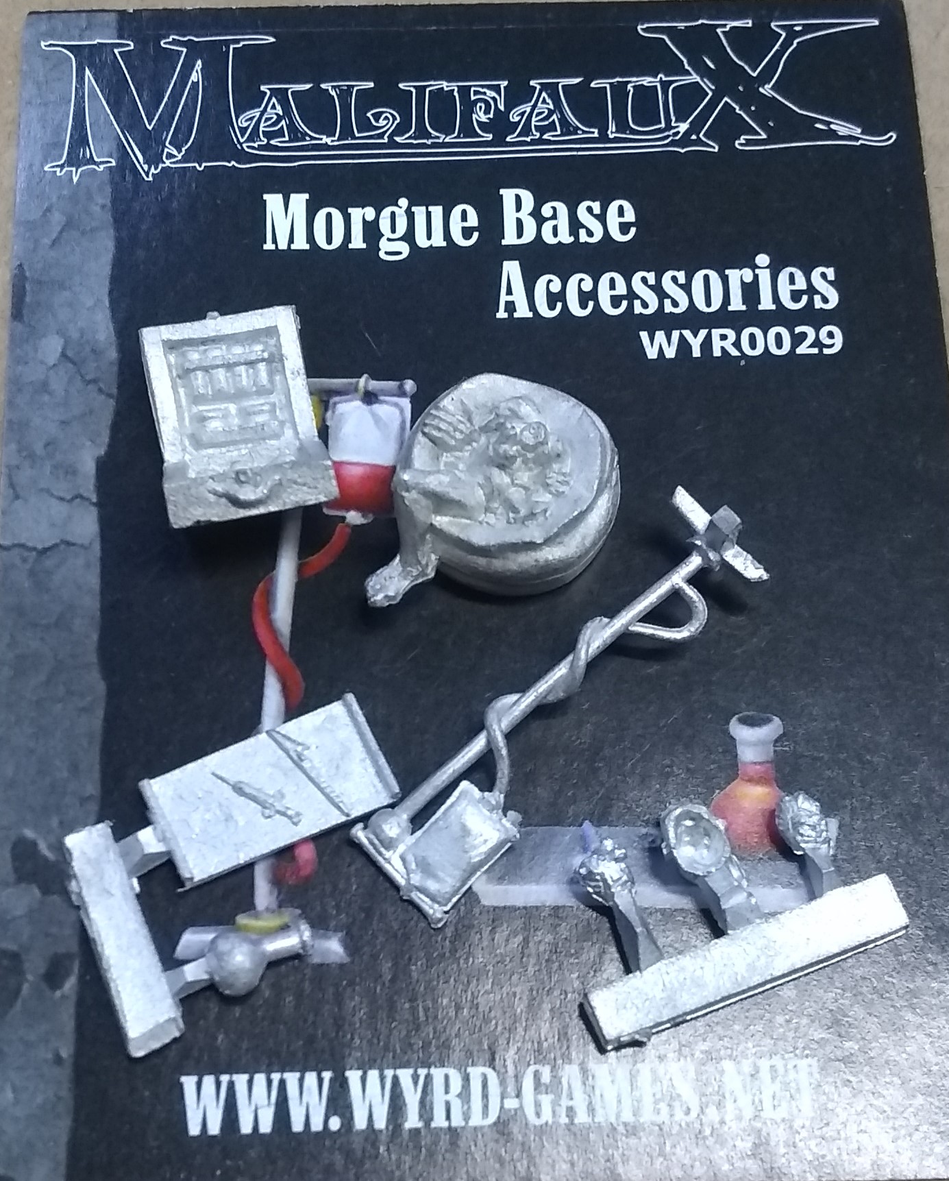 Malifaux: Morgue Bases: Accessories 