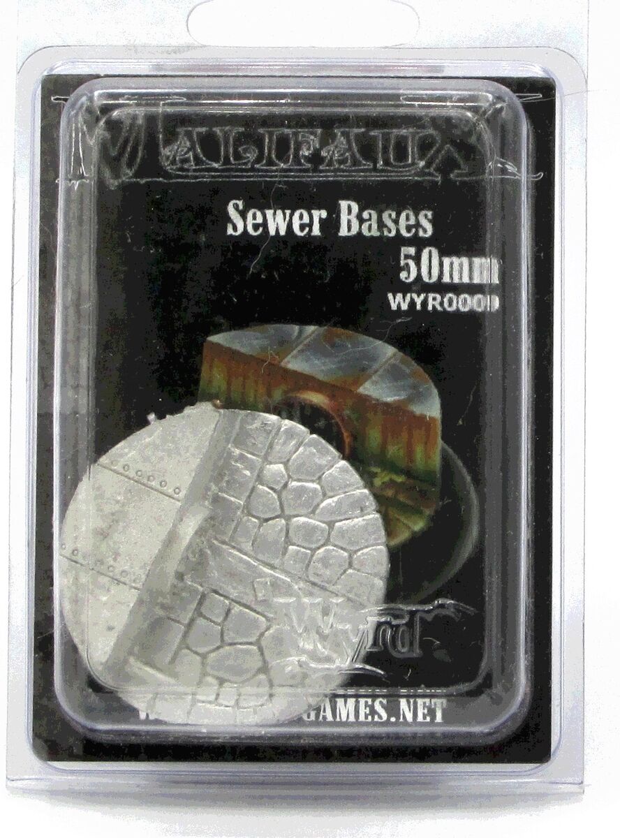 Malifaux: Sewer Bases: 50mm (1) 