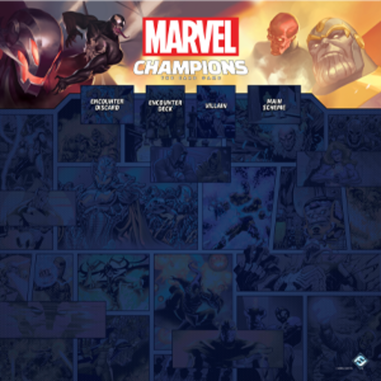 Marvel Champions: 1-4 Player Playmat 