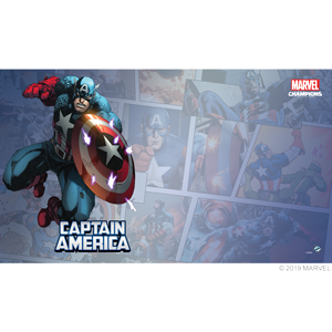 Marvel Champions: LCG: Captain America Game Mat 