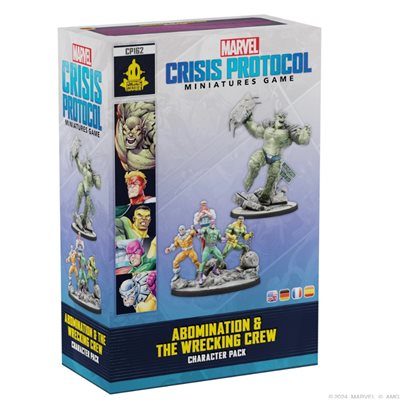 Marvel Crisis Protocol: Abomination & Wrecking Crew Character Pack 