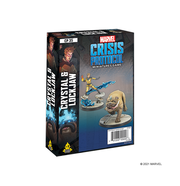 Marvel Crisis Protocol: Crystal & Lockjaw Character Pack 