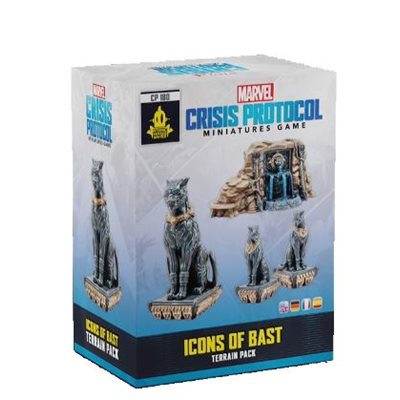 Marvel Crisis Protocol: Icons Of Bast Terrain Pack 