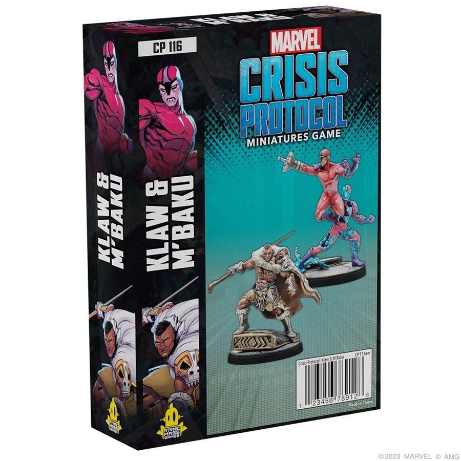 Marvel Crisis Protocol: Klaw & Mbaku 