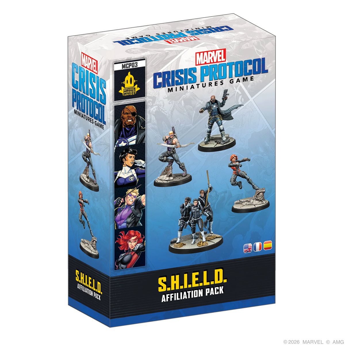 Marvel Crisis Protocol: SHIELD Affiliation Pack 